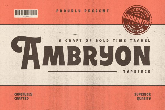 Ambryon Serif Font for Timeless Web Design