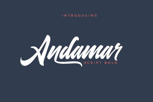 Andamar: A Vintage Script Font for Digital Branding