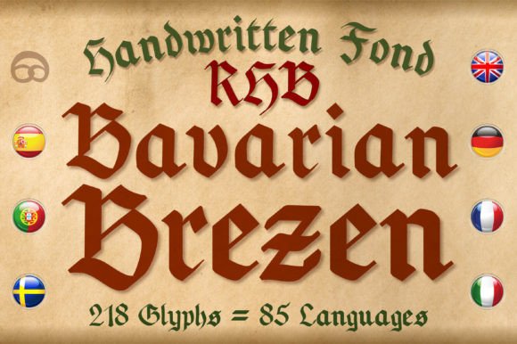 Bavarian Brezen Font for Bold Campaign Designs