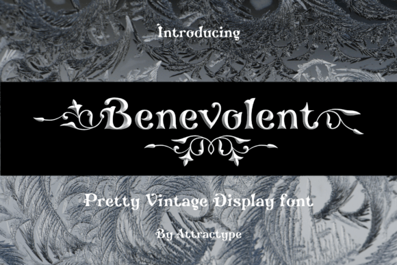 Benevolent Font for Web Design Projects