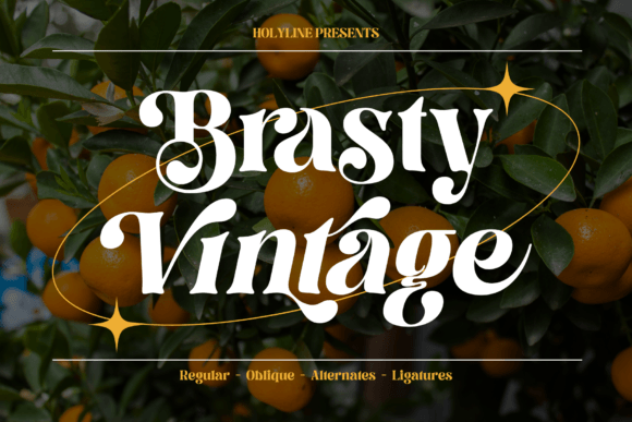 Brasty Vintage Font for Timeless Branding