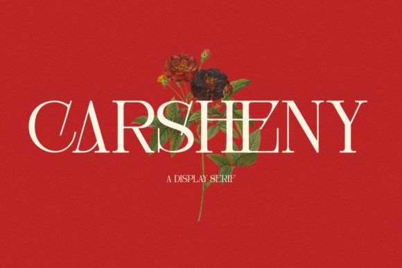 Carsheny: A Modern Serif Font for Bold Branding