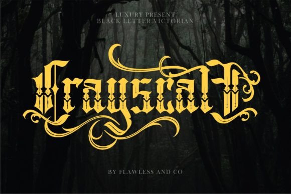 Crayscale: A Victorian-Inspired Font for Modern Web Design