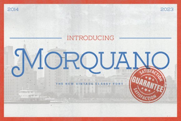 Enhance Your Editorial Design with the Morquano Serif Font