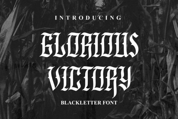 Glorious Victory Font for Polished Branding