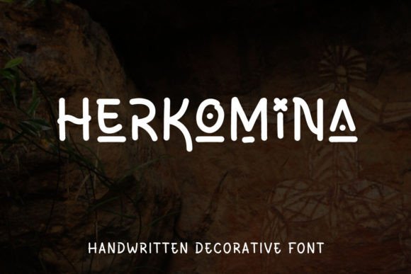 Herkomina: A Decorative Font for Professional Branding