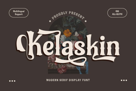 Kelaskin: A Serif Font That Elevates Brand Design