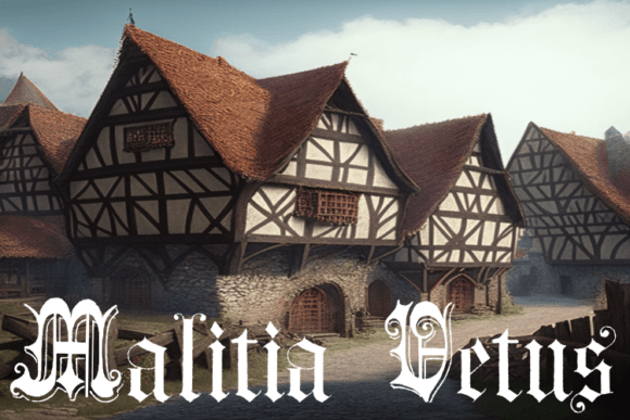 Malitia Vetus: The Blackletter Font That Elevates Your Campaigns