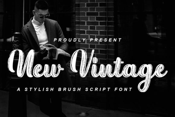 New Vintage Font for Handmade Creations