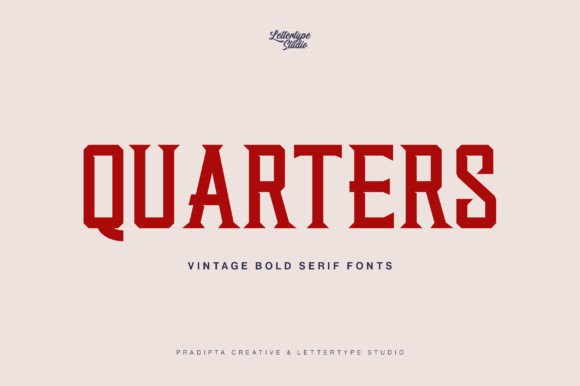 Quarters: A Designer's Take on a Modern Sans Serif Font