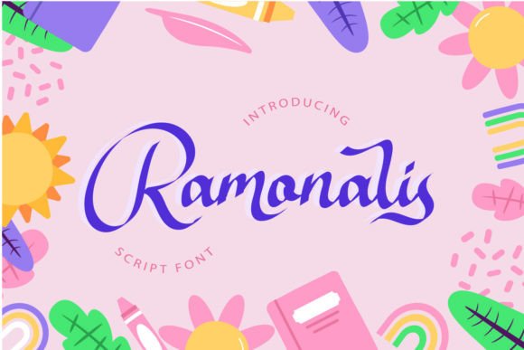 Ramonalis: A Romantic Font for Your Brand