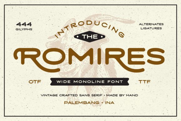 Romires: A Classic Font for Modern Marketing