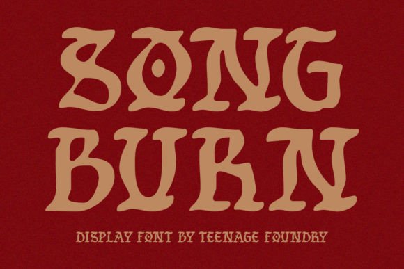 Tf Song Burn: A Bold Blackletter Font for Digital Branding