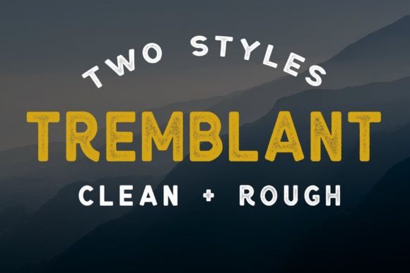 Tremblant: A Versatile Font for Handmade Creations