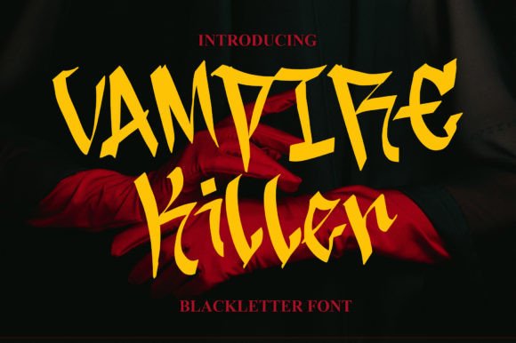 Vampire Killer Font for a Polished Brand Look