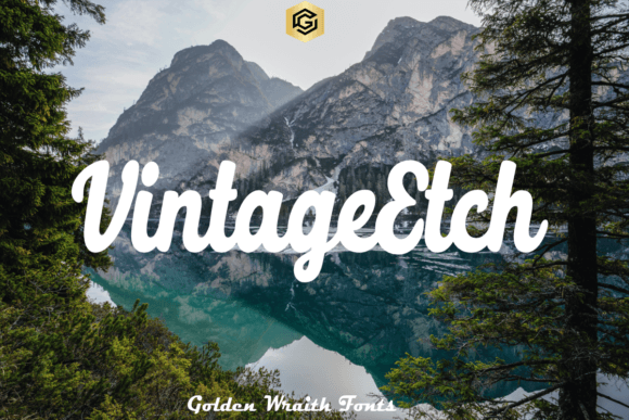 Vintageetch: A Serif Font for Timeless Campaign Impact