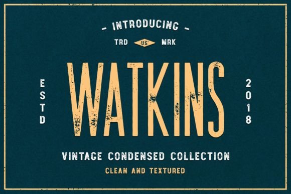 Watkins: A Vintage Sans Serif Font for Modern Web Design